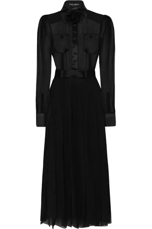 Dolce & Gabbana Robe à fleurs appliquées
