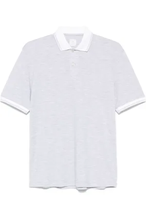 ELEVENTY Polo en piqué à design ondulé