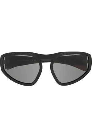 Moncler Lunettes de soleil Pentagra à monture géométrique
