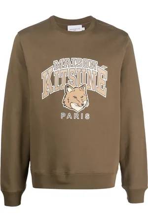 Maison Kitsuné Sweat en coton à logo imprimé