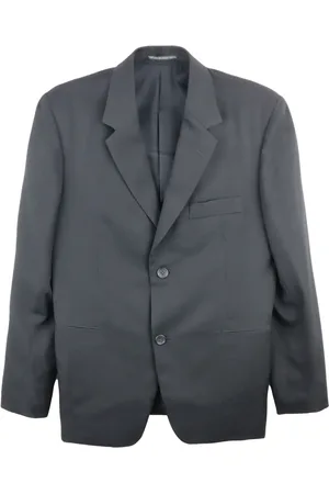 YOHJI YAMAMOTO Blazer en laine à simple boutonnage