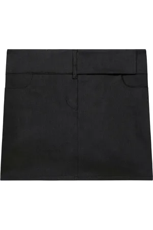 Courrèges Minijupe à taille ceinturée