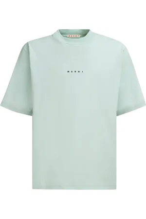Marni T-shirt en coton à logo imprimé