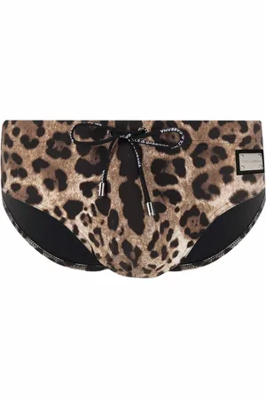 Dolce & Gabbana Slip à imprimé léopard