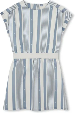 Givenchy Robe rayée à taille élastiquée