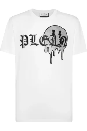 Philipp Plein T-shirt en coton à logo strassé