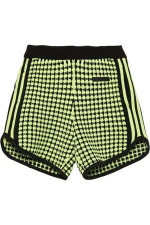 adidas Short en crochet à motif pied-de-poule
