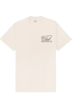 Sporty & Rich T-shirt en coton à logo imprimé