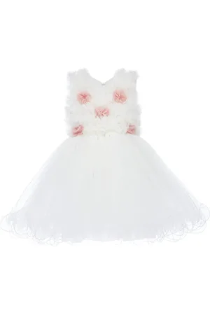 Tulleen Robe Cambriana à fleurs