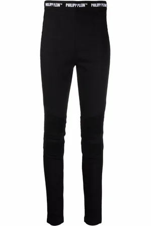 Philipp Plein Jegging à taille à logo
