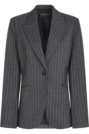 Karl Lagerfeld Blazer à fines rayures