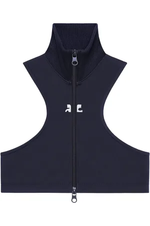 Courrèges Haut crop en jersey