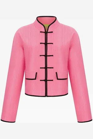 SHANGHAI TANG Veste zippée texturée