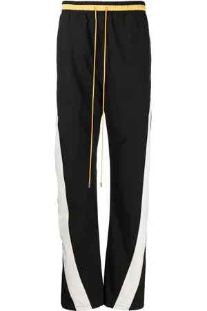 Rhude Pantalon de jogging à empiècements contrastants
