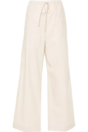 Totême Pantalon droit à lien de resserrage