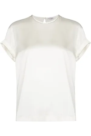 Brunello Cucinelli T-shirt en soie