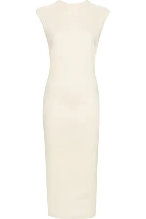 Issey Miyake Robe Membrane à coupe mi-longue