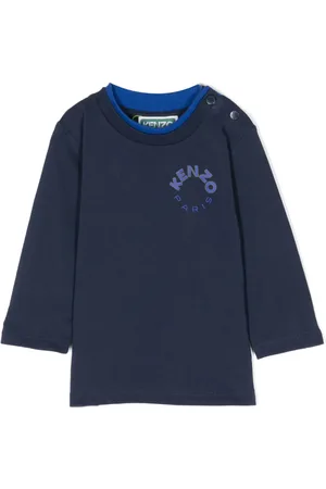 Kenzo T-shirt en coton à logo imprimé