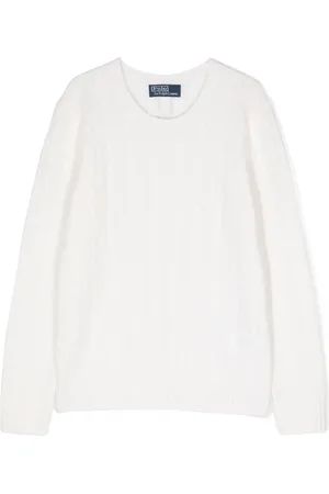 Ralph Lauren Pull torsadé en cachemire
