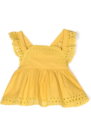 Stella McCartney Blouse à broderie anglaise