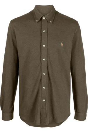 Ralph Lauren Chemise en coton à motif brodé