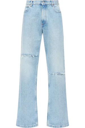 Maison Margiela Jean droit à effet usé