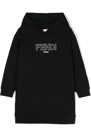 Fendi Robe à logo embossé