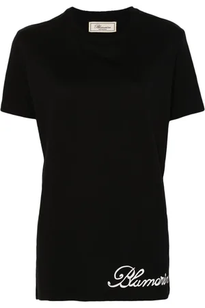 BLUMARINE T-shirt à logo imprimé