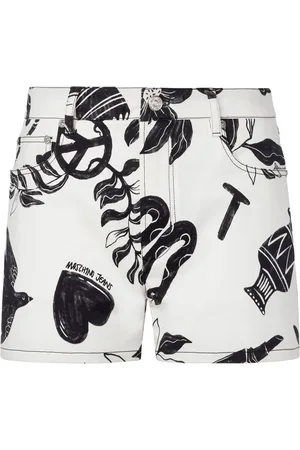 Moschino Short à imprimé graphique