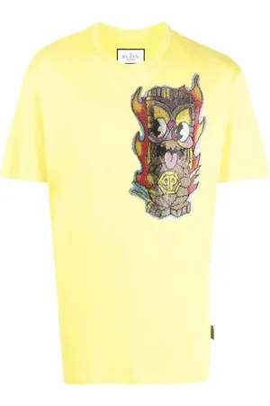 Philipp Plein T-shirt Hawaii à ornements
