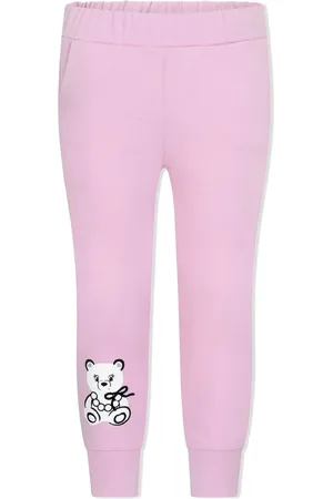 Simonetta Legging en coton à imprimé graphique