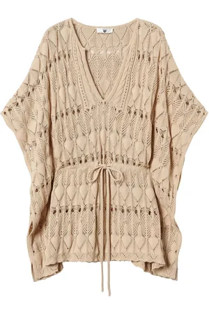 Twin-Set Robe de plage en crochet