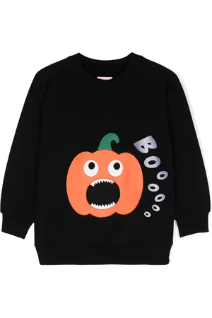 Wauw Capow by Bangbang Sweat Pumpkin Party à manches raglan