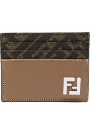 Fendi Porte-cartes à motif monogrammé