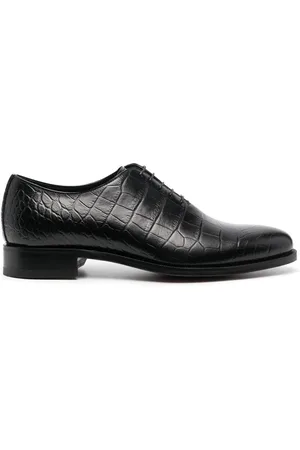 Scarosso Chaussures à effet peau de crocodile
