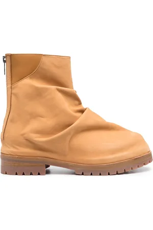 424 FAIRFAX Bottines en cuir à fermeture zippée