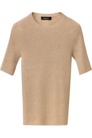 Fabiana Filippi T-shirt en maille nervurée
