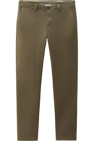 Woolrich Pantalon chino à logo brodé