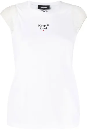 Dsquared2 T-shirt à slogan imprimé