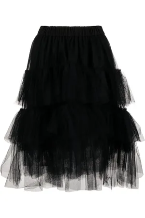 Simone Rocha Jupe mi-longue à volants superposés