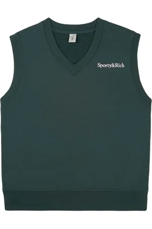 Sporty & Rich Débardeur Serif Logo en coton