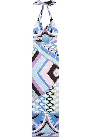 Puccini Robe longue à imprimé Vivara