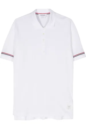 Thom Browne Polo à rayures tricolores