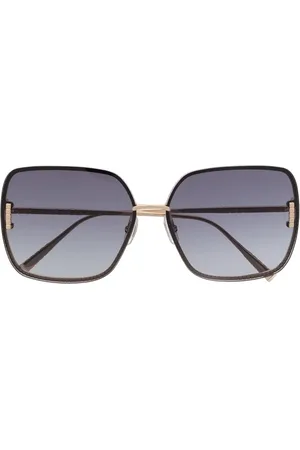 Chopard Lunettes de soleil teintées à monture carrée