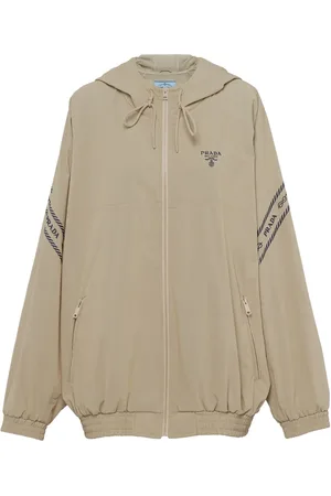 Prada Veste à logo brodé