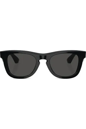 Burberry Lunettes de soleil carrées à plaque logo