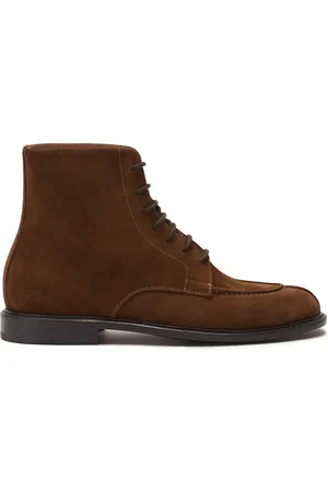 Scarosso Bottines lacées à empiècements