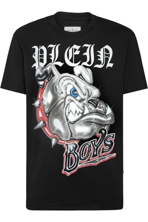 Philipp Plein T-shirt Bulldog en coton