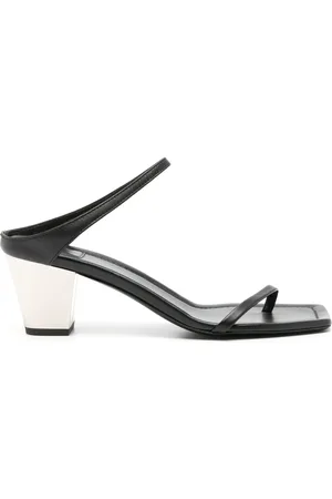 Totême Mules City 60 mm en cuir