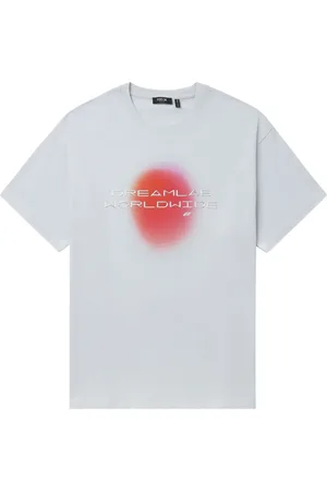 FIVE CM T-shirt en coton à texte imprimé